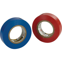 Rubans en vinyle pour codage en couleurs 35 Scotch, 12,7 mm (1/2") x 20,1 m (66'), Bleu, 7 mils Les Distributions ICE