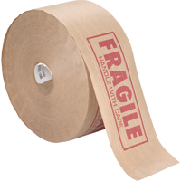 Rubans gommes pr&eacute;-imprim&eacute;s, 76 mm (3") x 137 m (449,475'), Kraft Les Distributions ICE
