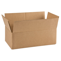 Boîte en carton ondul&eacute;, 18" lo x 6" la x 4" h, ondulations C Les Distributions ICE