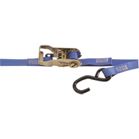 Tendeurs d'arrimage robuste, Crochet en S, 1" , 15' , Charge d'utilisation max. 500 lb (230 kg) Les Distributions ICE