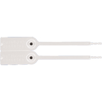 Gemini&reg; Tote Seals, 7-1/4", Plastic, Pull-Through Les Distributions ICE