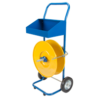 Distributeur de feuillards, Feuillard Polyester/Polypropyl&egrave;ne, Dia de noyau 8", largeur de rouleau 8" Les Distributions ICE