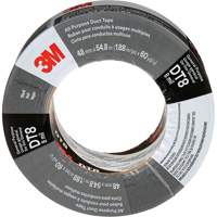 Ruban adh&eacute;sif tout usage DT8, 8 mils, Noir, 48 mm (2") x 55 m (180') Les Distributions ICE