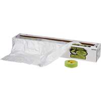 Overspray Protective Sheeting & Tape Kit, 400' L x 16' W, Plastic Les Distributions ICE