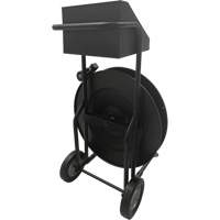 Distributeur de feuillards, Feuillard Polyester/Acier/Polypropyl&egrave;ne, Dia de noyau 16"/8", largeur de rouleau 3"/8"/6" Les Distributions ICE