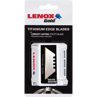 Lenox Gold&reg; Utility Knife Blades, Single Style Les Distributions ICE