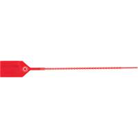 Standard-Duty Security Seal, 9", Plastic, Plastic Seal Les Distributions ICE