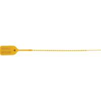 Standard-Duty Security Seal, 9", Plastic, Pull-Through Les Distributions ICE