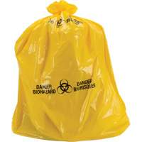 Waste Bags, Bio-Hazard, 38" L x 30" W, 2 mils Les Distributions ICE