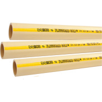 Tuyau pour eau froide ou chaude Flowguard Gold, PVC-C, 20' lo x 0,5" dia. Les Distributions ICE