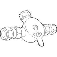 Commercial Mixing Valve with Check Valves Les Distributions ICE