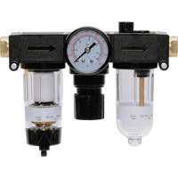 Filter, Regulator & Lubricator Modulair 200, 1/4" NPTF Les Distributions ICE
