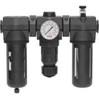 Filter, Regulator & Lubricator Modulair 400 with Manual Drain & Standard Bowl, 3/4" NPTF Les Distributions ICE