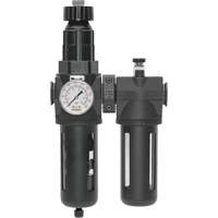 Filter/Regulator & Lubricator Modulair 400 with Gauge & Standard Bowl, 1/2" NPTF Les Distributions ICE
