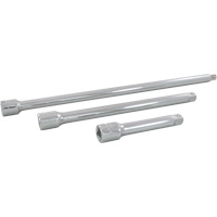 Jeu de rallonges pour douilles, Prise de 1/2", Fini Chrome, 3 Mcx Les Distributions ICE