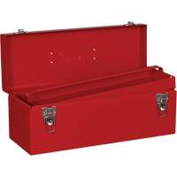 Tool Box, 7-1/8" D x 19" W x 7-1/2" H, Red Les Distributions ICE