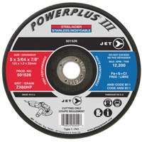 Meule &agrave; tronçonner POWERPLUS, 4-1/2" x 3/64", Arbre de 7/8", Type 1, 13 300 Tr/min Les Distributions ICE