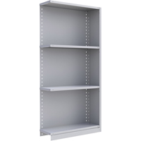 Interlok Shelving Unit, Steel, Boltless, 800 lbs. Capacity, 36" W x 76" H x 24" D Les Distributions ICE