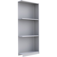 &eacute;l&eacute;ment de rayonnage Interlok, Acier, Sans boulons, Capacit&eacute; 800 lb, 36" la x 88" h x 24" p Les Distributions ICE