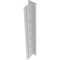 Montant en T pour rayonnage enclenchable Interlok, Acier, Hauteur 112" Les Distributions ICE