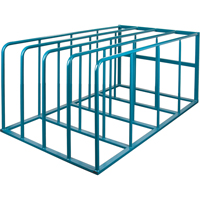 Supports verticaux standards pour rev&ecirc;tements en feuilles, 84" la x 50" p x 36-3/4" h, Capacit&eacute; de 4000 lb Les Distributions ICE