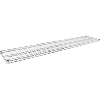 Wire Shelf for Heavy-Duty Chromate Wire Shelving, 30" W x 18" D, 800 lbs. Capacity Les Distributions ICE