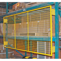 Grilles de protection arri&egrave;re pour palettier, 144" la x 48" h, Ferrures de 6" Les Distributions ICE