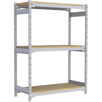 &eacute;tag&egrave;re-classeur de grande largeur, Acier, 3 Tablettes, 42" la x 18" p x 60" h Les Distributions ICE
