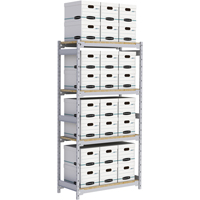 &eacute;tag&egrave;re-classeur de grande largeur, Acier, 4 Tablettes, 42" la x 18" p x 84" h Les Distributions ICE