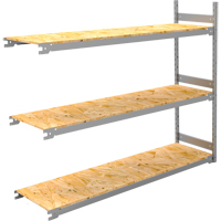 &eacute;tag&egrave;re-classeur de grande largeur, Acier, 3 Tablettes, 72" la x 18" p x 60" h, Ensemble Ajout Les Distributions ICE