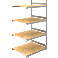 &eacute;tag&egrave;re-classeur de grande largeur, Acier, 4 Tablettes, 42" la x 32" p x 84" h, Ensemble Ajout Les Distributions ICE