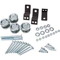 Wire Mesh Partition Sliding Door Hardware Kit Les Distributions ICE