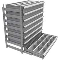 Cabinet d'entreposage &agrave; tiroirs int&eacute;gr&eacute; Interlok Les Distributions ICE