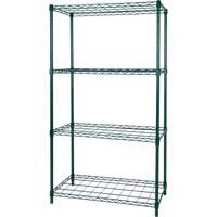 Rayonnage &agrave; tablette pour s&eacute;chage, 4 Tablettes, 36" la x 63" h x 18" p Les Distributions ICE