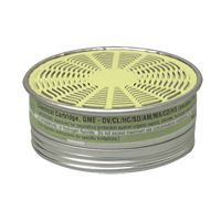 Cartouches pour respirateurs Comfo, Cartouche gaz/vapeur, Gaz multiples/Vapeur organique Les Distributions ICE