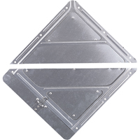 Porte-plaques, Aluminium Les Distributions ICE
