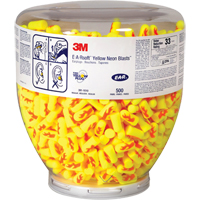 E-A-Rsoft Yellow Neons Earplugs, Bulk - Canister Les Distributions ICE