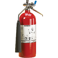 Extincteurs au dioxyde de carbone (CO2), cylindre en aluminium, BC, Capacit&eacute; 15 lb Les Distributions ICE