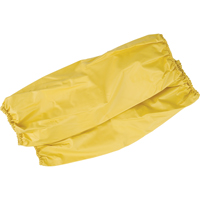 Manchettes jetables avec poignet &eacute;lastique, Longueur de 18", Polyester/PVC, Jaune Les Distributions ICE
