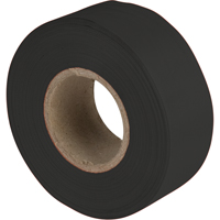 Flagging Tape, 1.2" W x 300' L, Black Les Distributions ICE