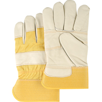 Gants en cuir de mobilier, Grand, Paume en Cuir fleur de vache, Doublure en Coton Les Distributions ICE