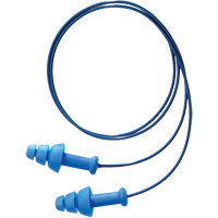 Bouchons d'oreilles r&eacute;utilisables et d&eacute;tectable SmartFit de Howard Leight, Avec cordon, Taille unique, Vrac - Boîte, NRR dB 25 Les Distributions ICE