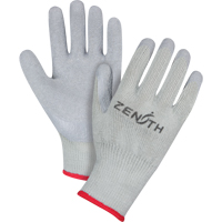 Natural Rubber Comfort-Lined Coated Gloves, 8/Medium, Rubber Latex Coating, 10 Gauge, Polyester/Cotton Shell Les Distributions ICE
