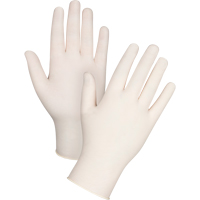 Premium Sensitive Skin Examination Gloves, Medium, Latex, 4-mil, Powdered, Natural Les Distributions ICE