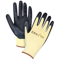 Gants r&eacute;sistants &agrave; la coupe avec prise sup&eacute;rieure, Taille Grand/9, Calibre 13, Rev&ecirc;tement Mousse de nitrile, Enveloppe en Aramide, ANSI/ISEA 105 niveau 3/EN 388 niveau 5 Les Distributions ICE