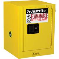 Sure-Grip&reg; EX Countertop Flammable Safety Cabinet, 4 gal., 1 Door, 17" W x 22" H x 17" D Les Distributions ICE