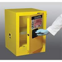 Sure-Grip&reg; EX Countertop Flammable Safety Cabinet, 4 gal., 1 Door, 17" W x 22" H x 17" D Les Distributions ICE