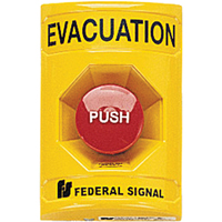 Poste &agrave; bouton-pression - POUR ACTIVATION ANTIVANDALISME DE DISPOSITIFS D'URGENCE Les Distributions ICE