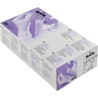 Gants en polym&egrave;re triple couche Trilites, Grand, Latex/N&eacute;opr&egrave;ne/Nitrile, 6 mils, Sans poudre, Mauve Les Distributions ICE