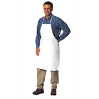 Tablier, Tyvek 400, Blanc, 28" la x 36" lo Les Distributions ICE